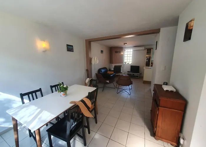 Villa Face A La De Sable, Climatisation, Internet, 3